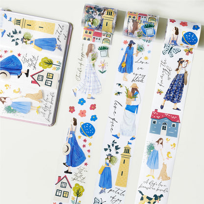 The Washi Tape Shop - Washi o PET Tape WM - Morocco's Blue Hues