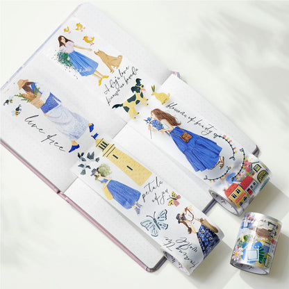 The Washi Tape Shop - Washi o PET Tape WM - Morocco's Blue Hues