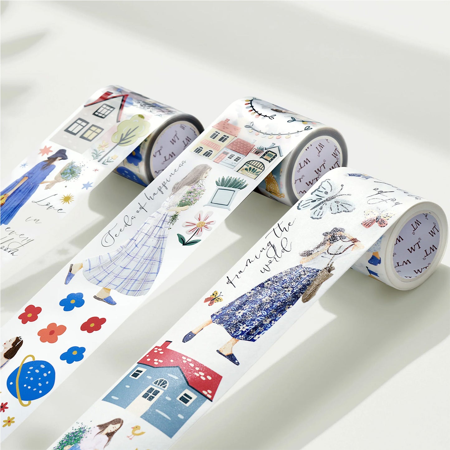 The Washi Tape Shop - Washi o PET Tape WM - Morocco's Blue Hues