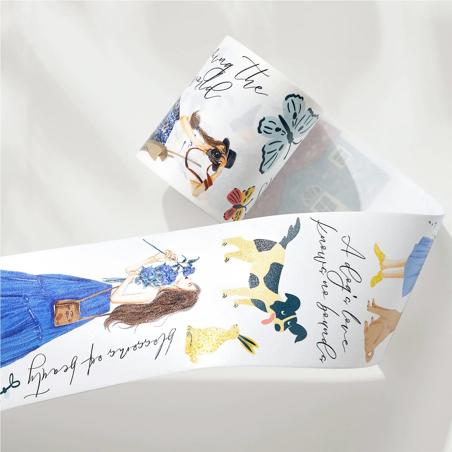 The Washi Tape Shop - Washi o PET Tape WM - Morocco's Blue Hues