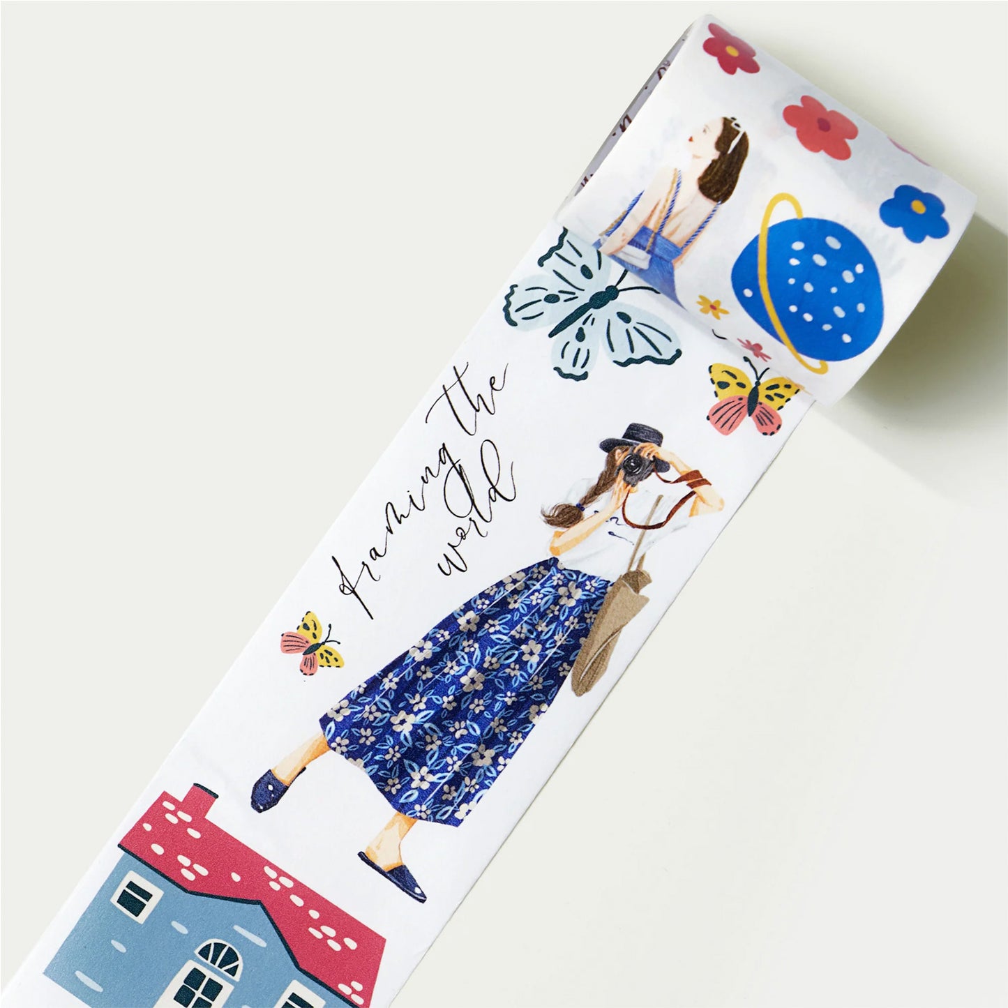 The Washi Tape Shop - Washi o PET Tape WM - Morocco's Blue Hues