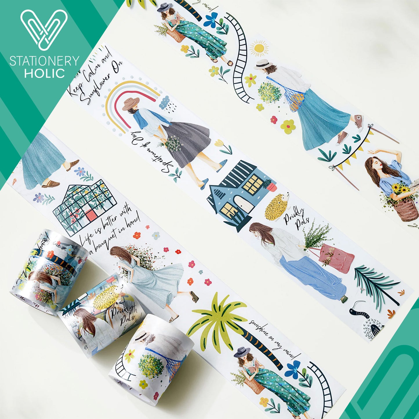 The Washi Tape Shop - Washi o PET Tape WM - Prague's Colorful Journey