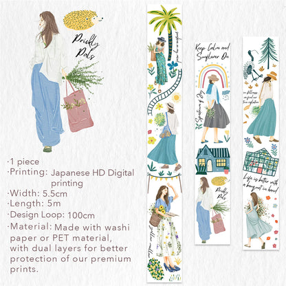 The Washi Tape Shop - Washi o PET Tape WM - Prague's Colorful Journey