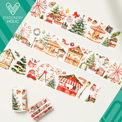 The Washi Tape Shop - Washi o PET Stickers WL - Christmas Market