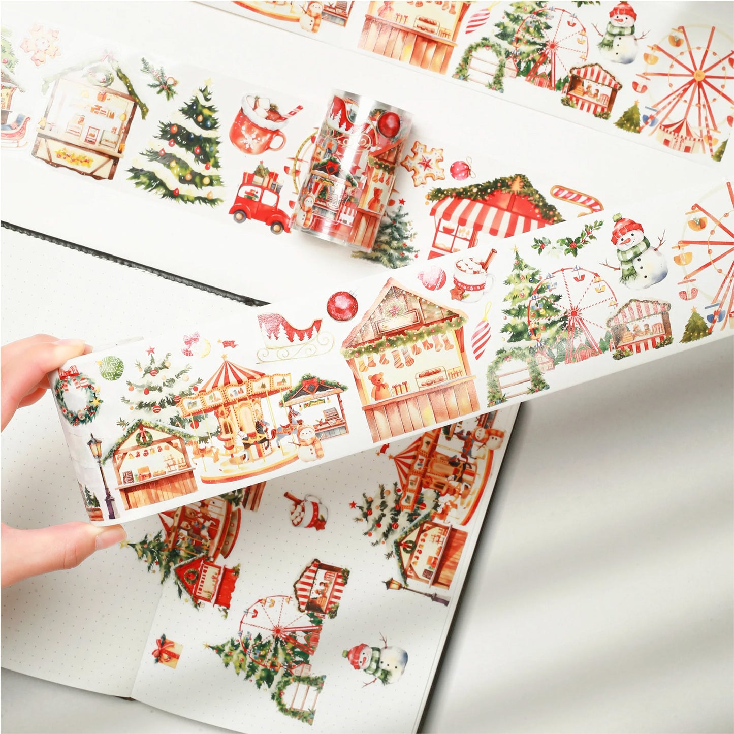The Washi Tape Shop - Washi o PET Stickers WL - Christmas Market