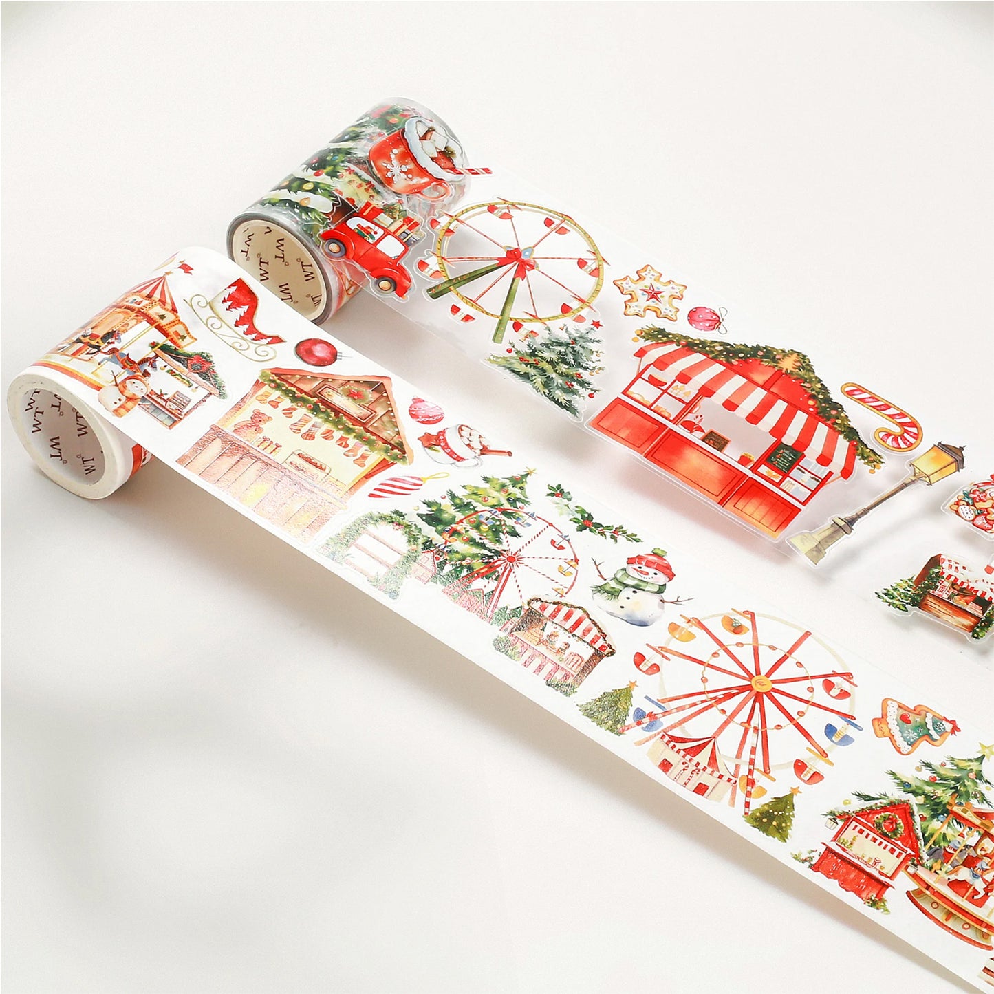 The Washi Tape Shop - Washi o PET Stickers WL - Christmas Market