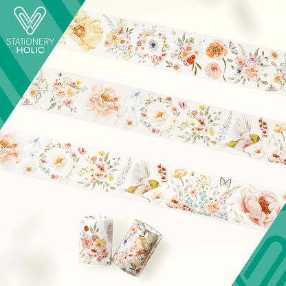The Washi Tape Shop - Washi o PET Stickers WM - Floral Finch
