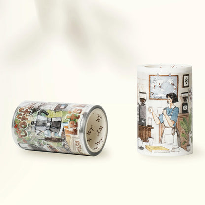 The Washi Tape Shop - Washi o PET Stickers WL - Life of Coffee