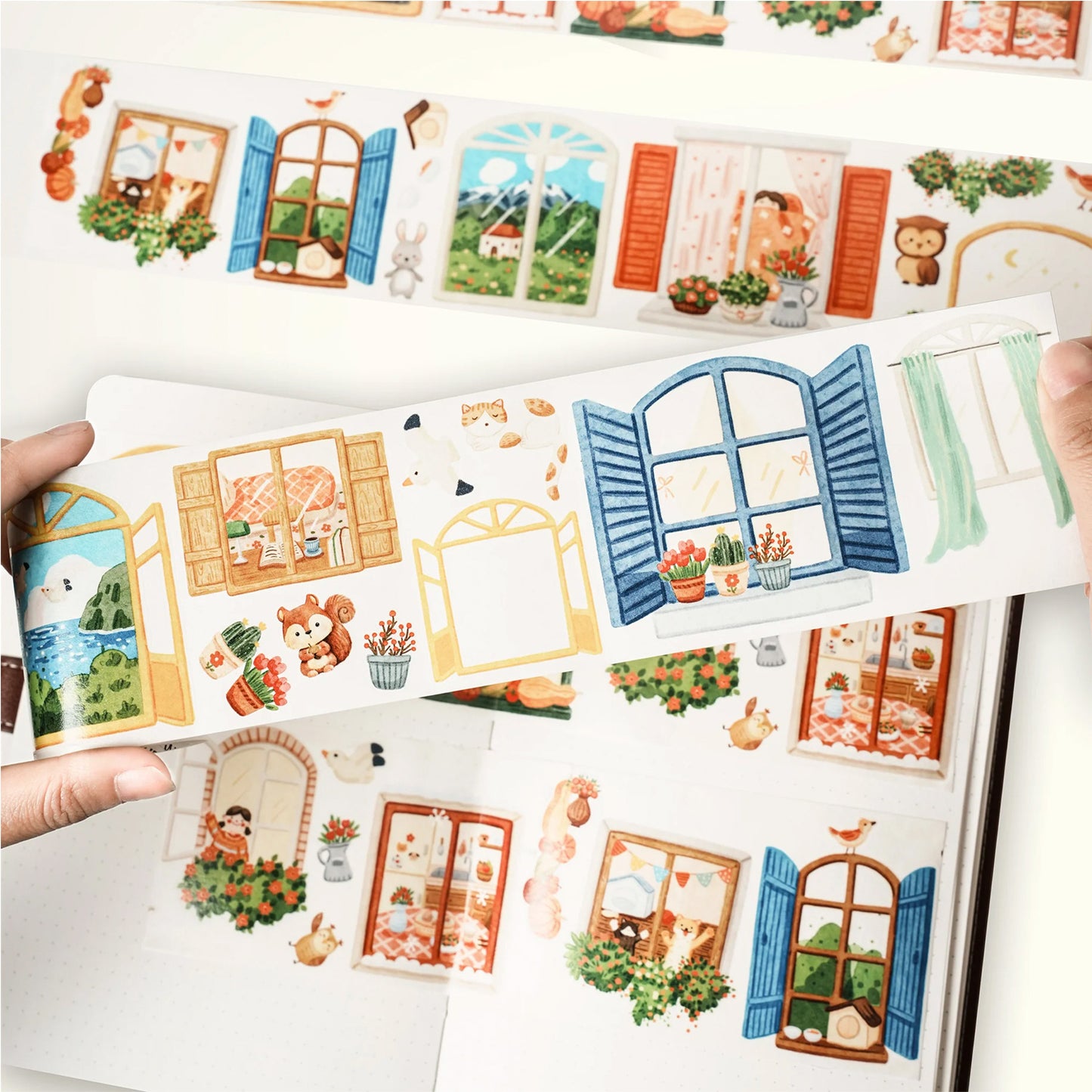 The Washi Tape Shop - Washi o PET Stickers WL - Pane & Simple