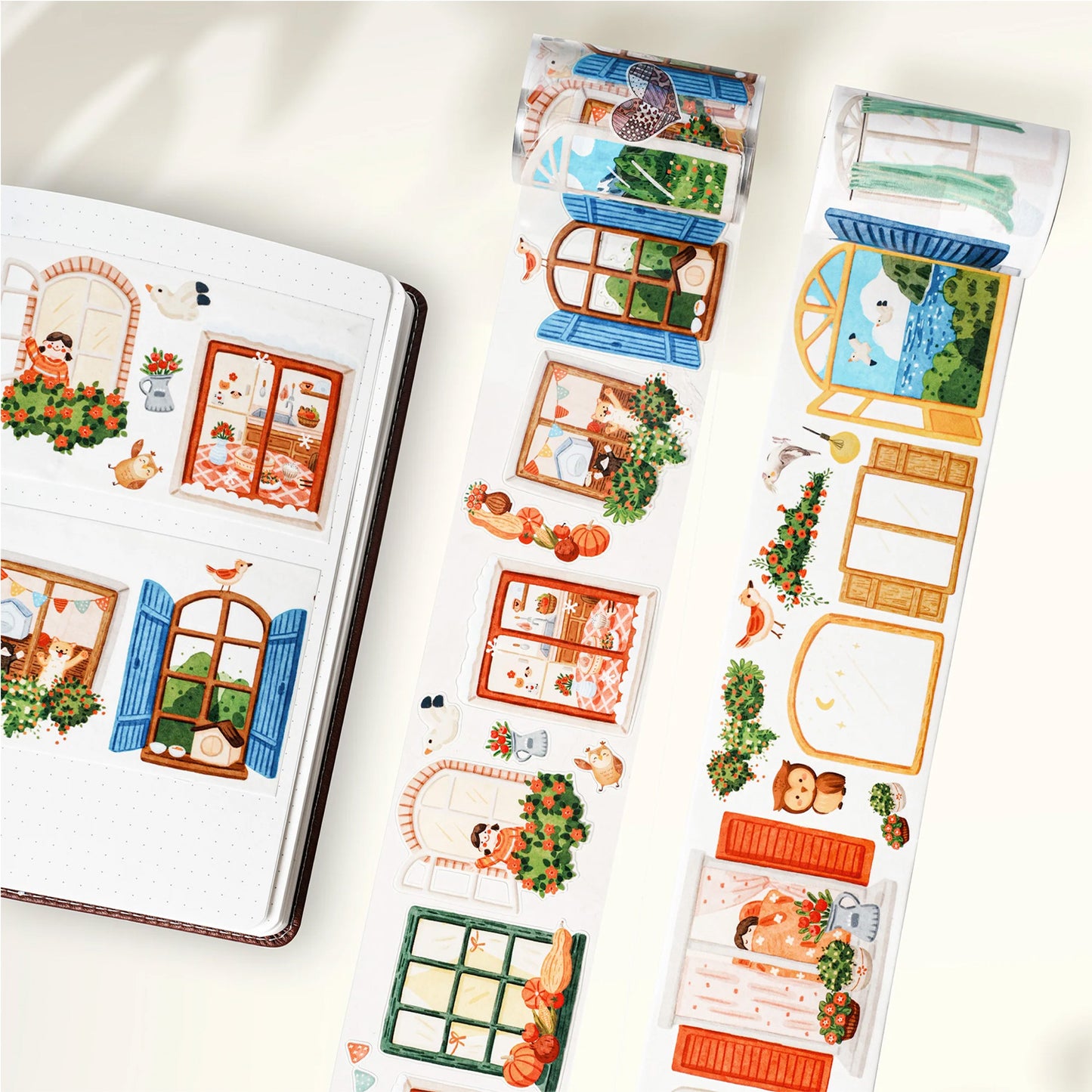 The Washi Tape Shop - Washi o PET Stickers WL - Pane & Simple