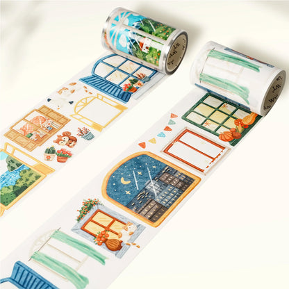 The Washi Tape Shop - Washi o PET Stickers WL - Pane & Simple