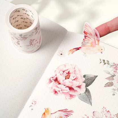 The Washi Tape Shop - Washi o PET Stickers WM - Pink Velvet