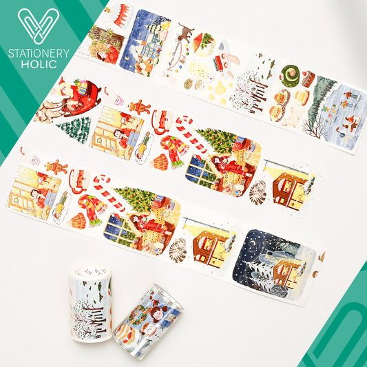 The Washi Tape Shop - Washi o PET Stickers WL - Reindeer's Journey