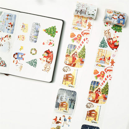 The Washi Tape Shop - Washi o PET Stickers WL - Reindeer's Journey