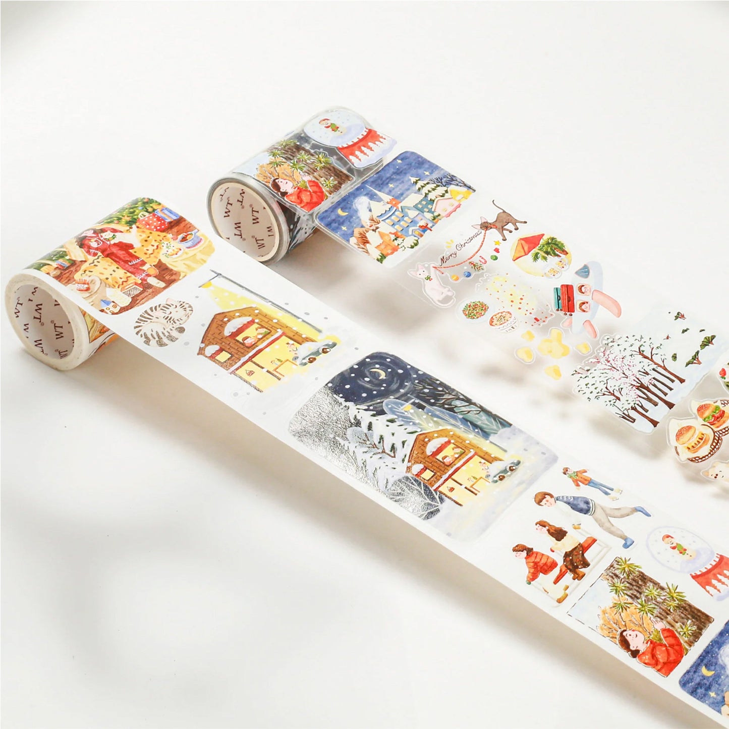 The Washi Tape Shop - Washi o PET Stickers WL - Reindeer's Journey