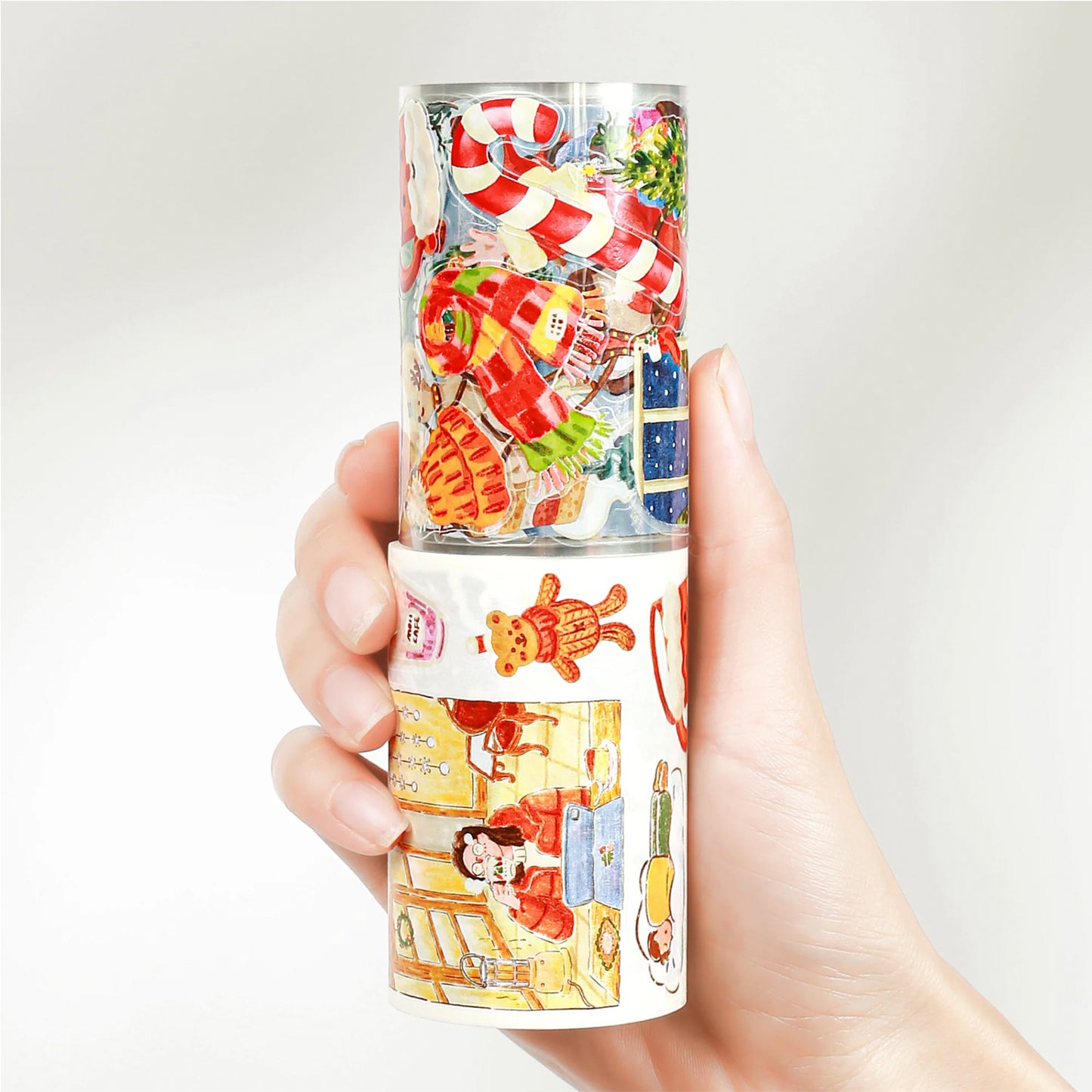 The Washi Tape Shop - Washi o PET Stickers WL - Reindeer's Journey