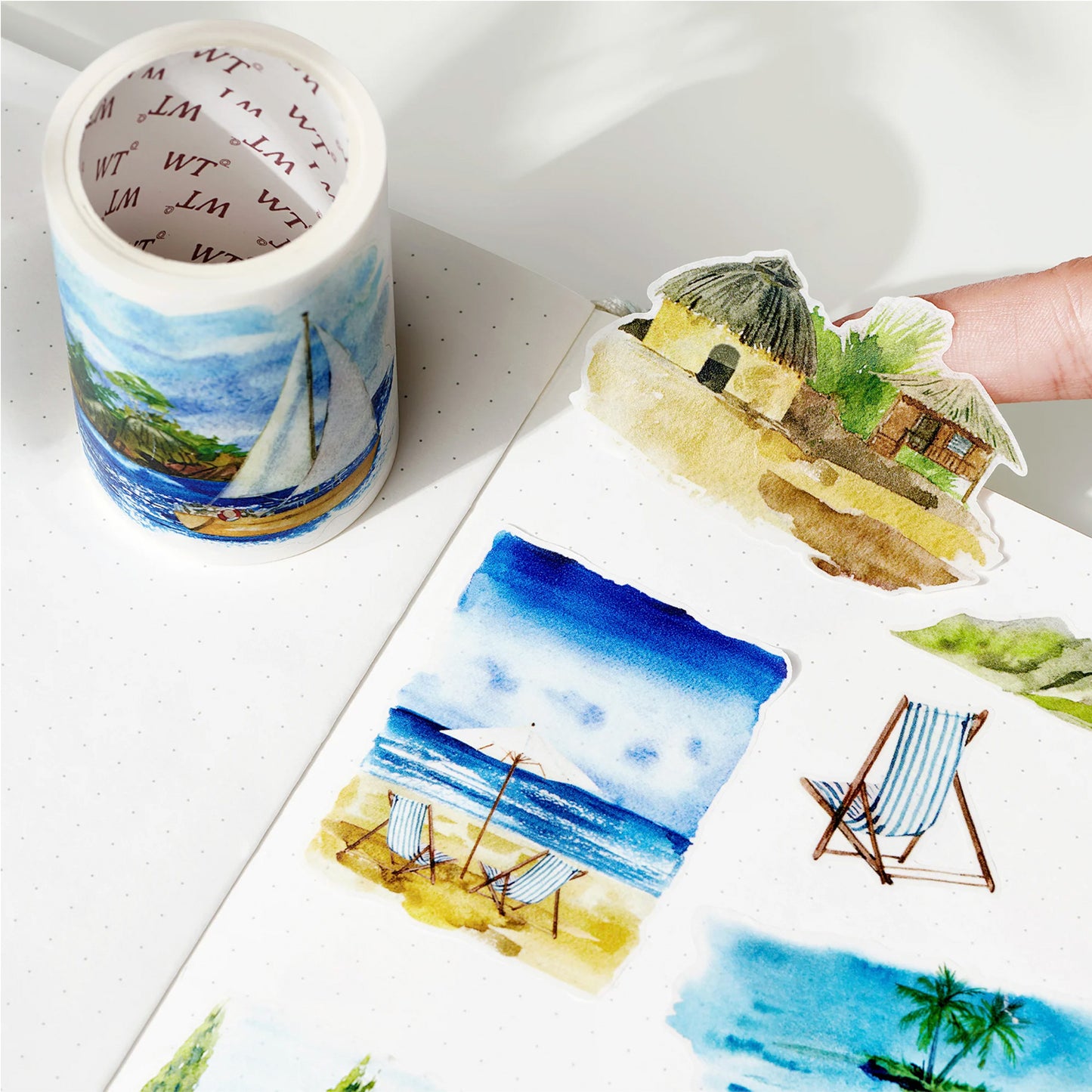 The Washi Tape Shop - Washi o PET Stickers WM - Seasons Summer Bliss