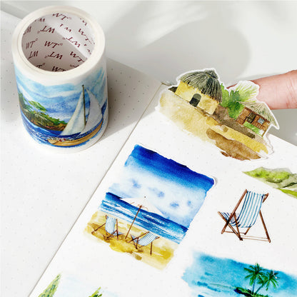 The Washi Tape Shop - Washi o PET Stickers WM - Seasons Summer Bliss