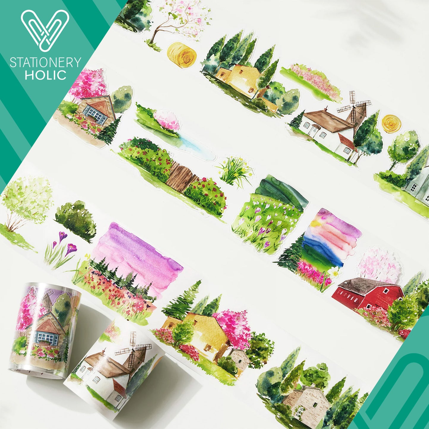 The Washi Tape Shop - Washi o PET Stickers WM - Seasons Spring Awakening