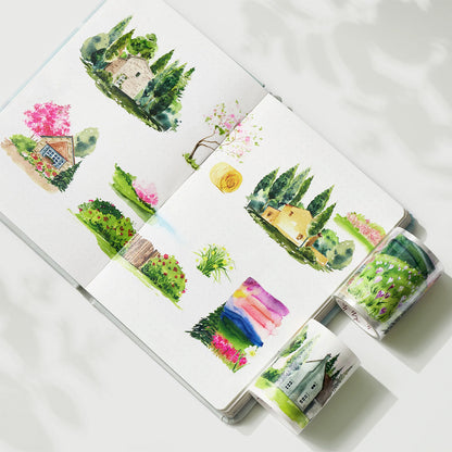 The Washi Tape Shop - Washi o PET Stickers WM - Seasons Spring Awakening