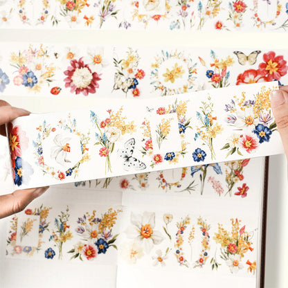 The Washi Tape Shop - Washi o PET Stickers WM - Sunlit Meadow