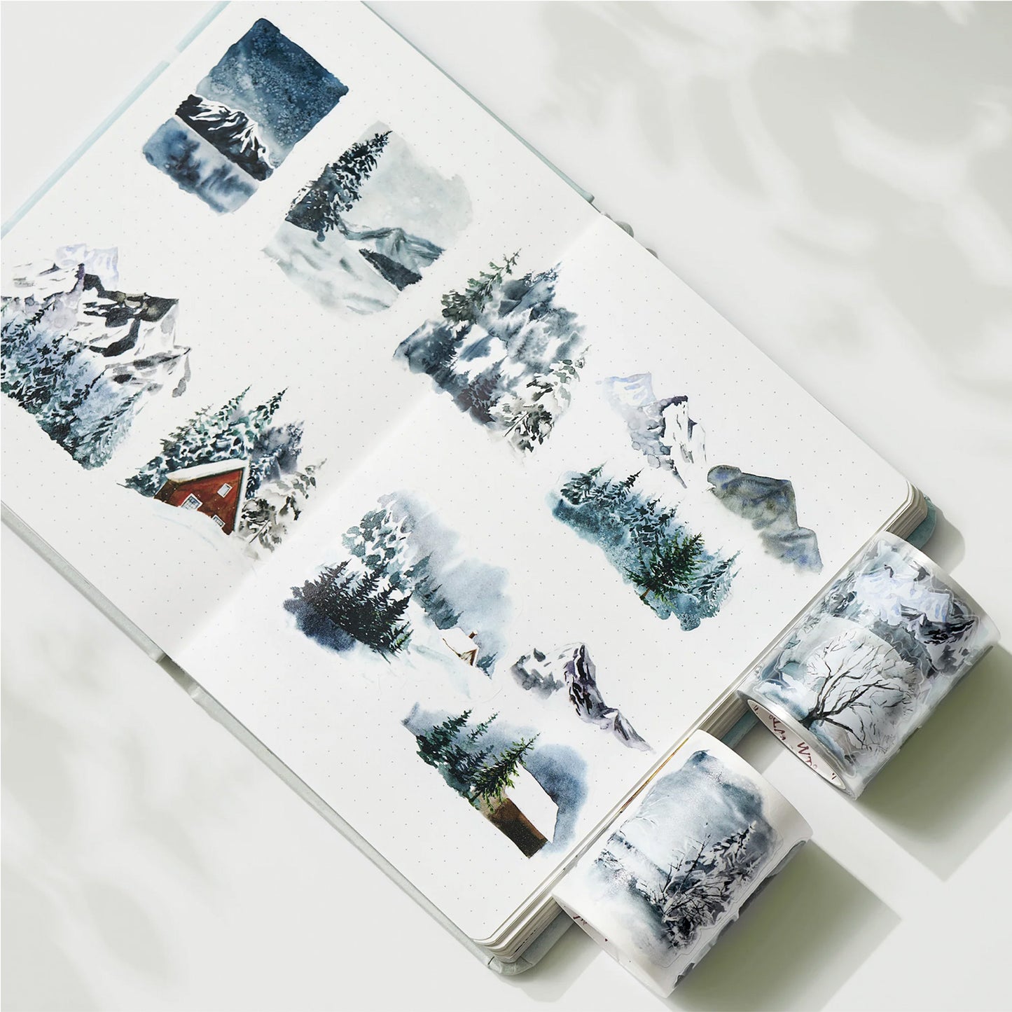 The Washi Tape Shop - Washi o PET Stickers WM - Seasons Winter Whispers