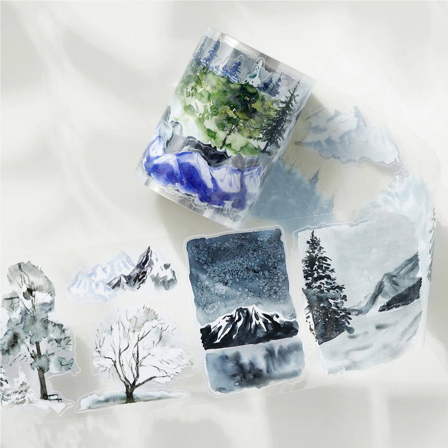 The Washi Tape Shop - Washi o PET Stickers WM - Seasons Winter Whispers