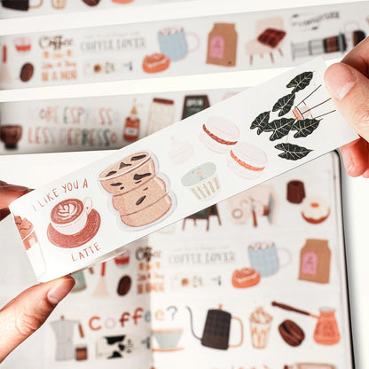 The Washi Tape Shop - Set Washi Stickers - Coffee?