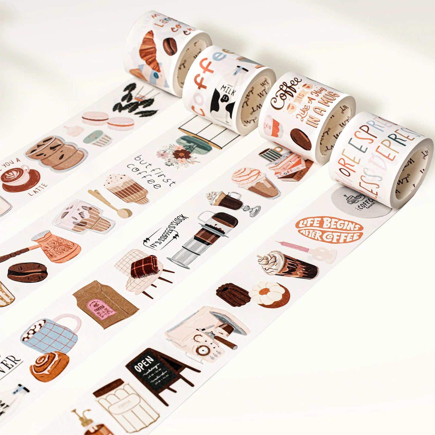 The Washi Tape Shop - Set Washi Stickers - Coffee?