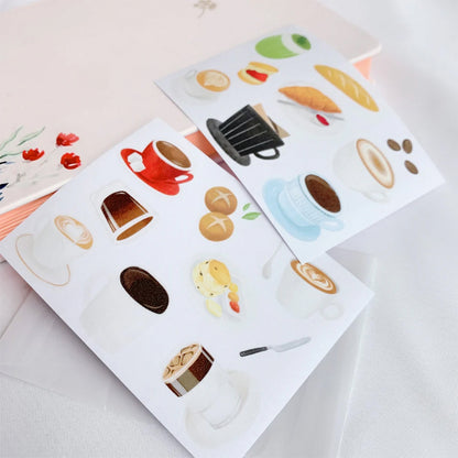 The Washi Tape Shop - Stickers Washi - Cozy Teatime
