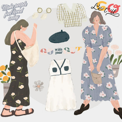 The Washi Tape Shop - Stickers Washi - Joyful Jumble