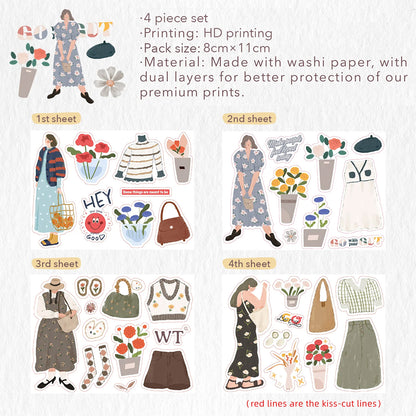 The Washi Tape Shop - Stickers Washi - Joyful Jumble
