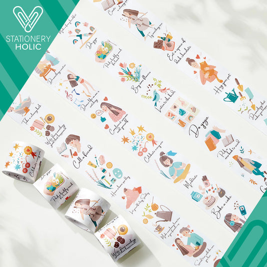The Washi Tape Shop - Set Washi Stickers - Life's Essense