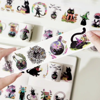 The Washi Tape Shop - Set Washi Stickers - Midnight Mischief