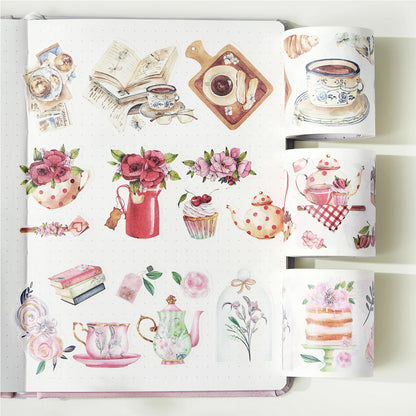 The Washi Tape Shop - Set Washi Stickers - Tea Temptations