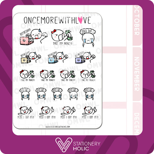 Once More With Love - Stickers - Take My Money