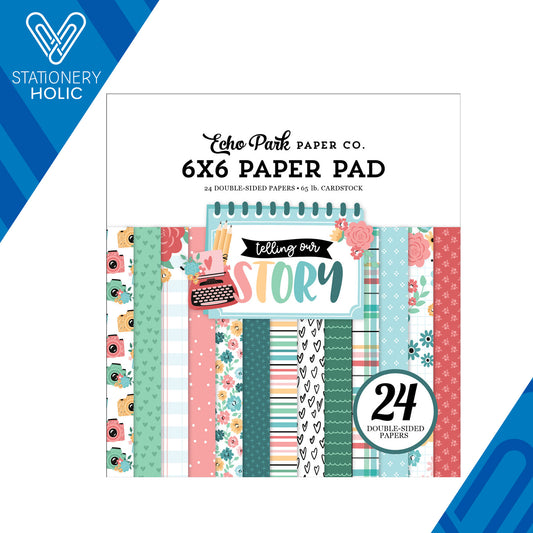 Echo Park - Bloc Papel 6 x 6 - Telling Our Story