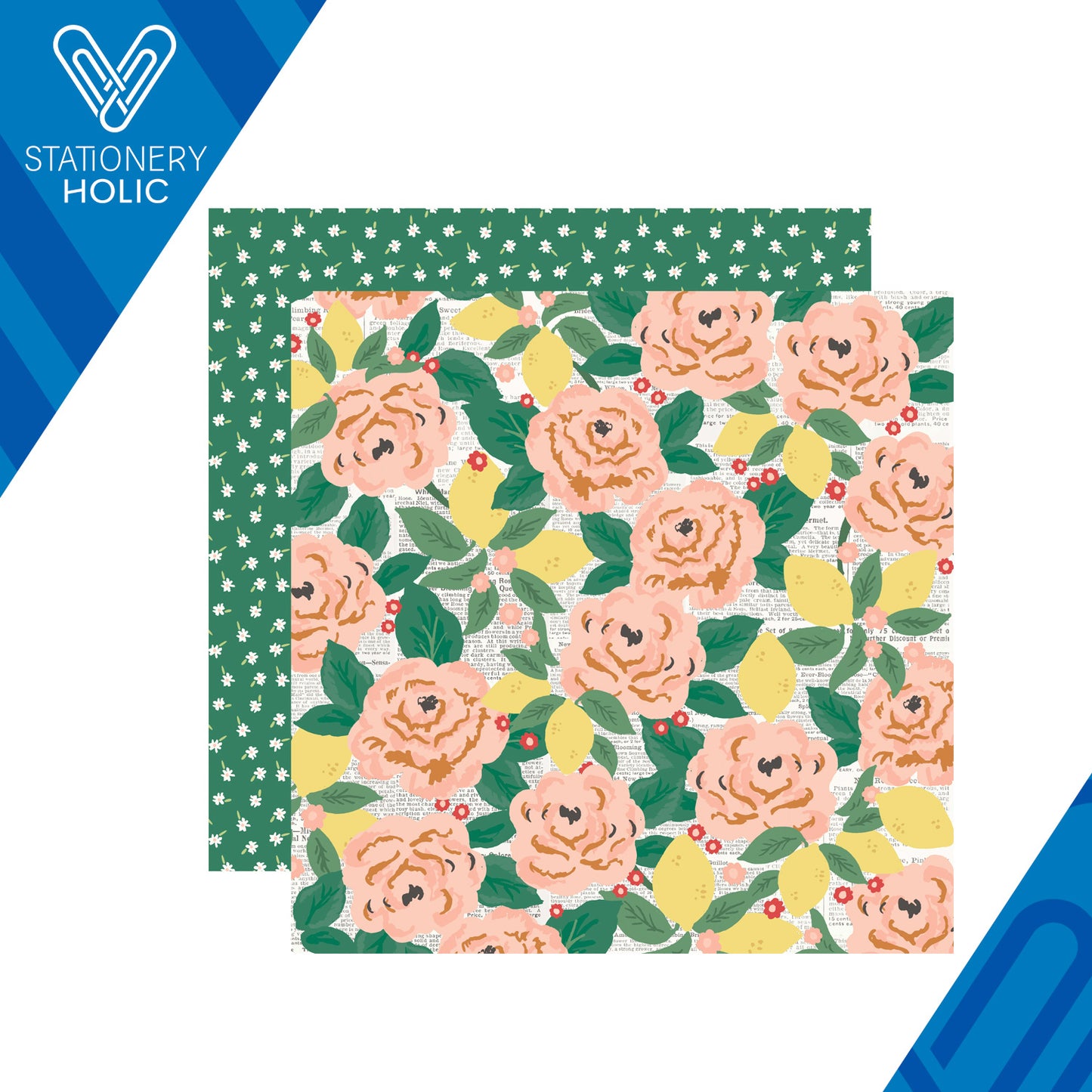 Simple Stories - Hoja Papel 12 x 12 - The Little Things - Choose Joy