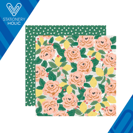Simple Stories - Hoja Papel 12 x 12 - The Little Things - Choose Joy
