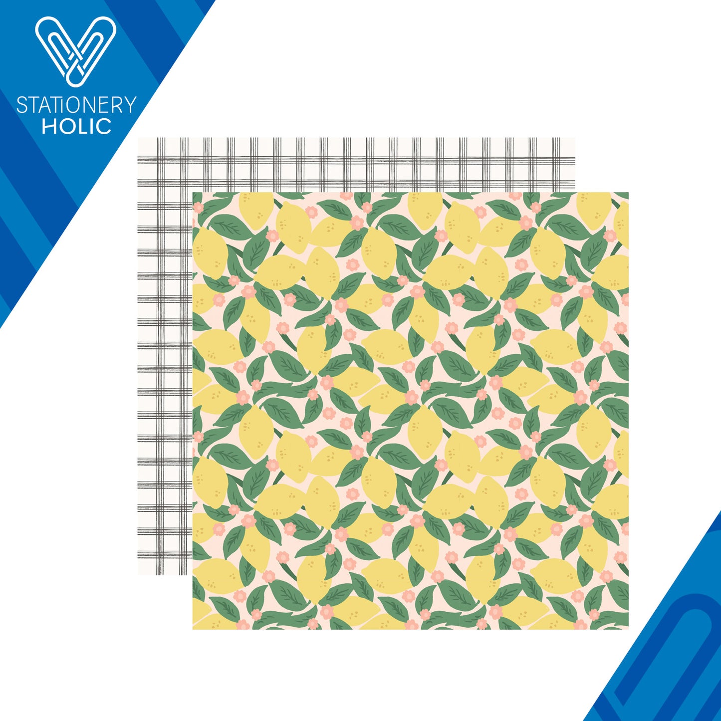 Simple Stories - Hoja Papel 12 x 12 - The Little Things - Enjoy Every Day