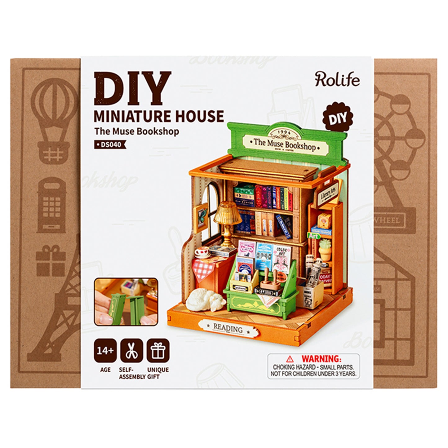 Rolife - Miniature House Mini XL - The Muse Bookshop