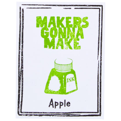 The Stamp Market - Almohadilla de Tinta Mini - Apple