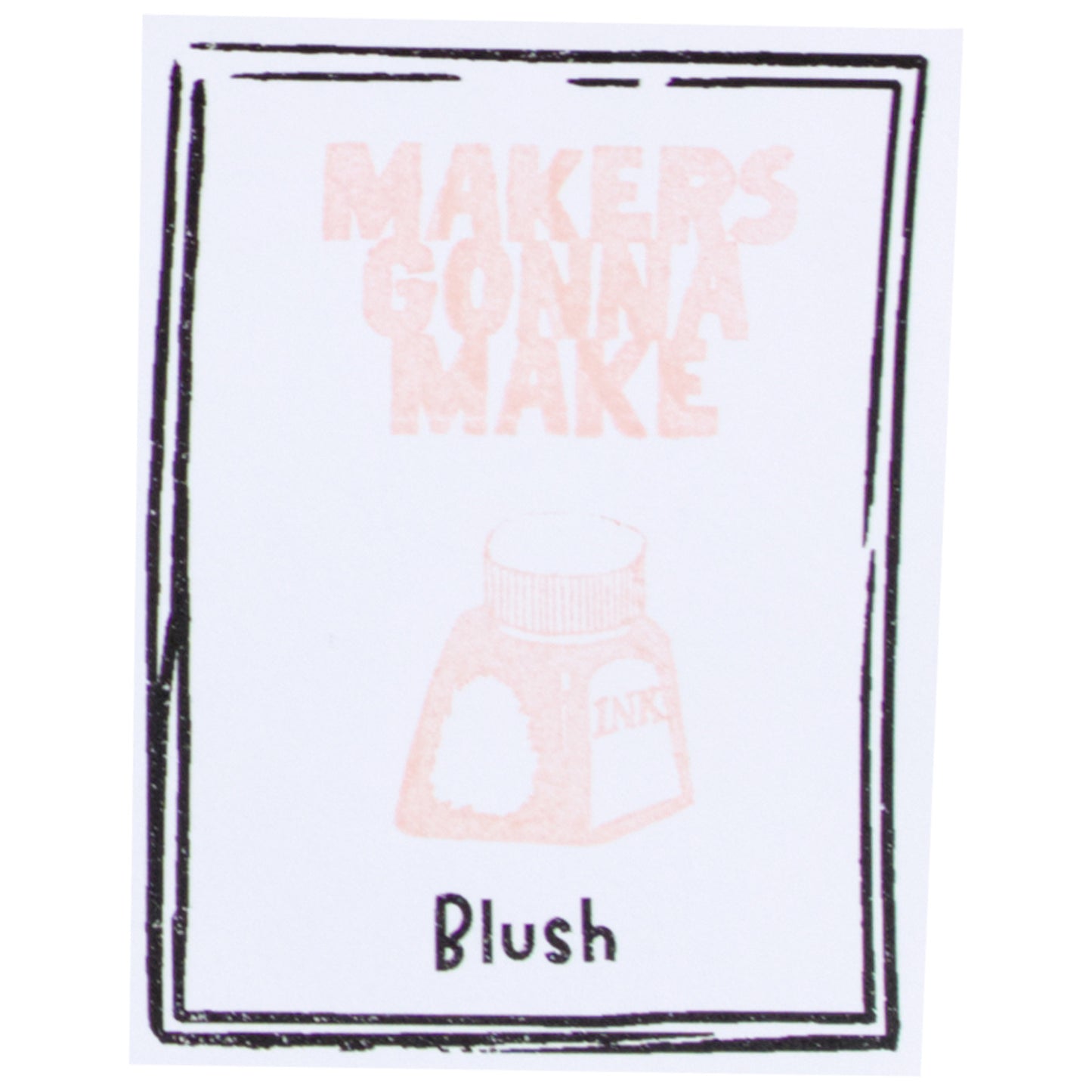 The Stamp Market - Almohadilla de Tinta Mini - Blush