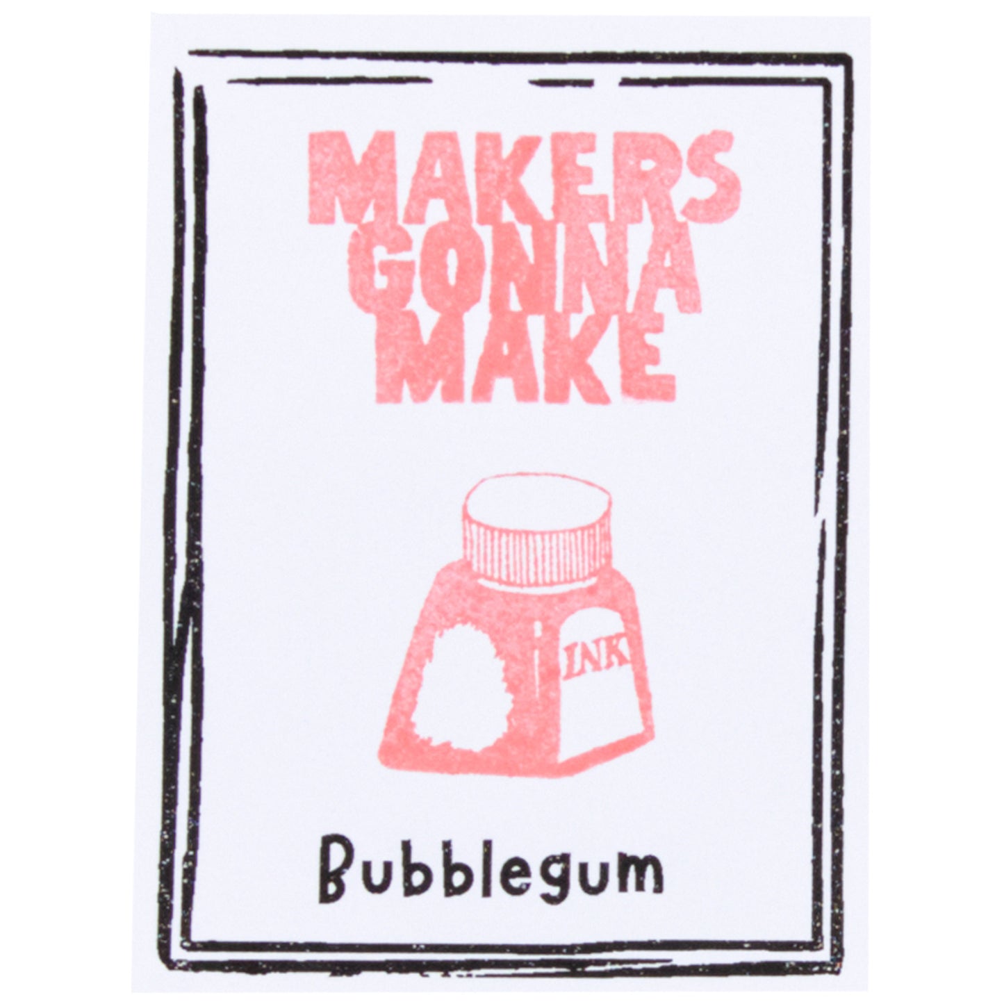 The Stamp Market - Almohadilla de Tinta Mini - Bubblegum