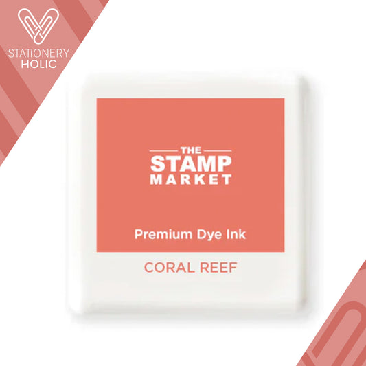 The Stamp Market - Almohadilla de Tinta Mini - Coral Reef