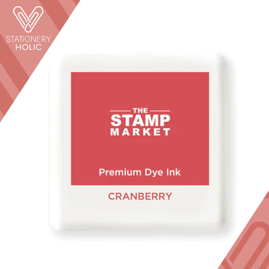 The Stamp Market - Almohadilla de Tinta Mini - Cranberry