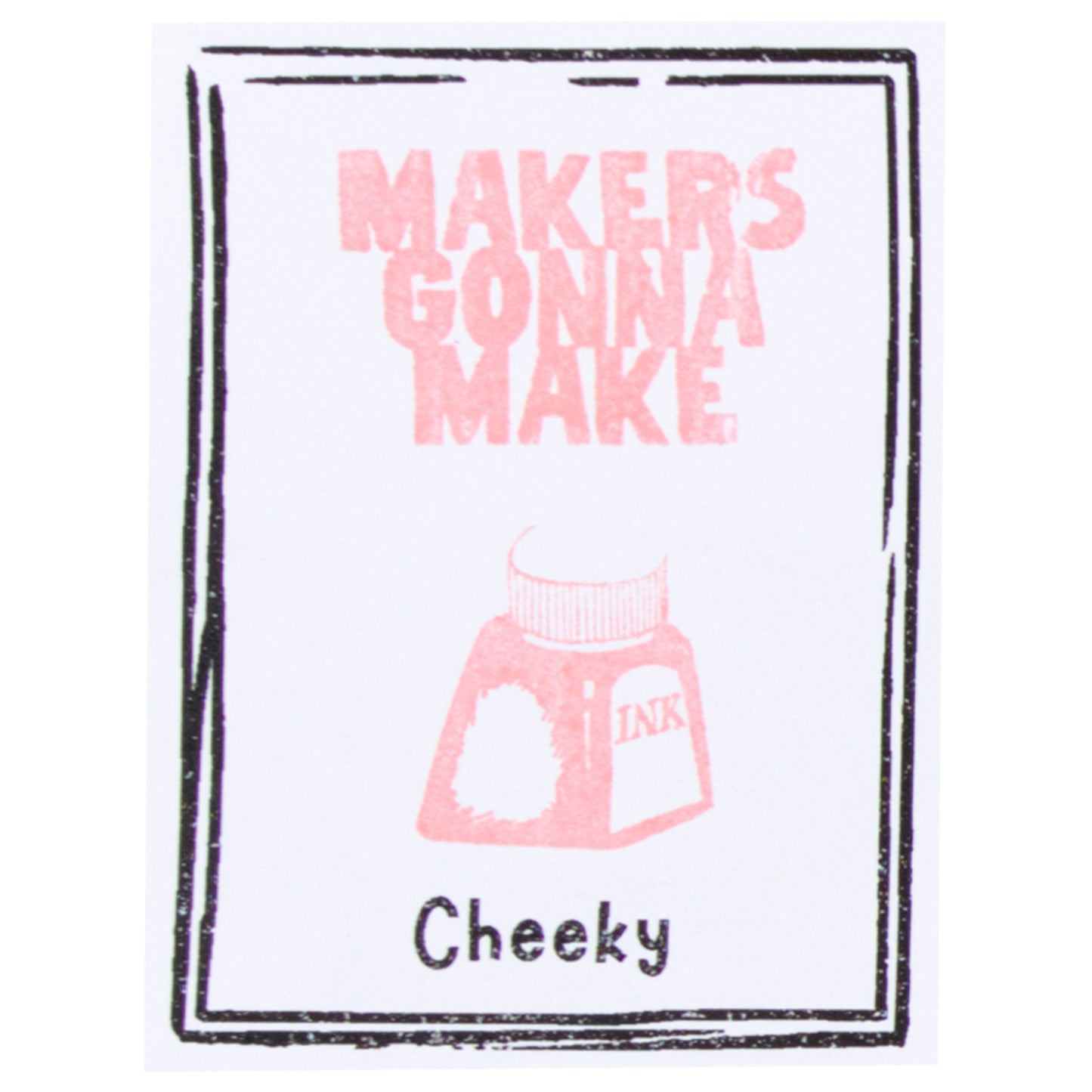 The Stamp Market - Almohadilla de Tinta Mini - Cheeky