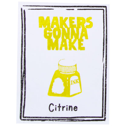The Stamp Market - Almohadilla de Tinta Mini - Citrine