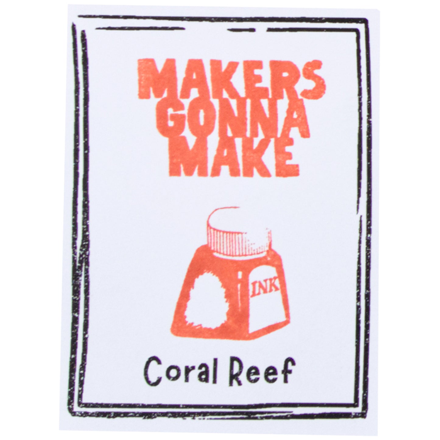 The Stamp Market - Almohadilla de Tinta Mini - Coral Reef