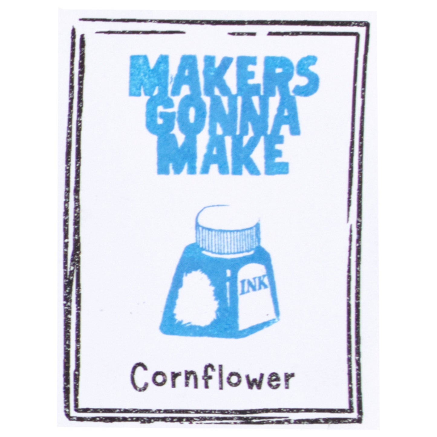 The Stamp Market - Almohadilla de Tinta Mini - Cornflower